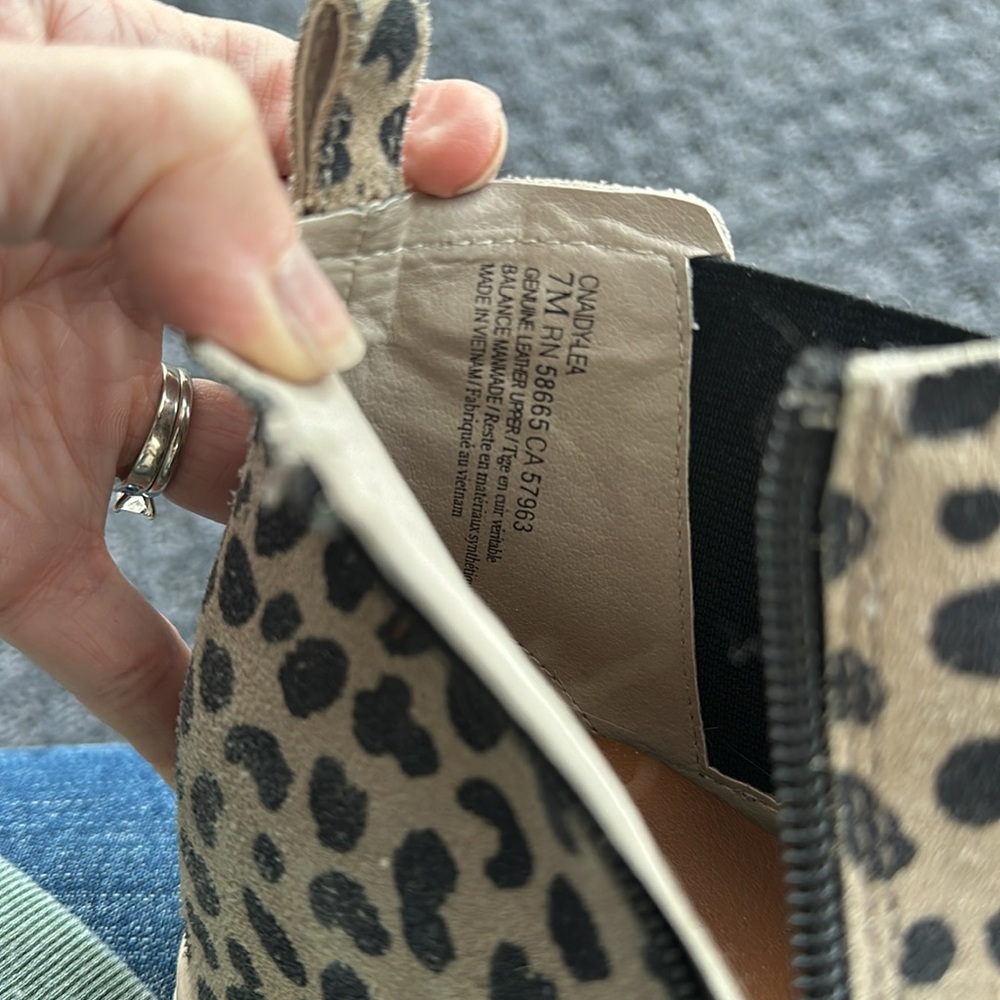 Leopard Print Wedges - Picture 6 of 6